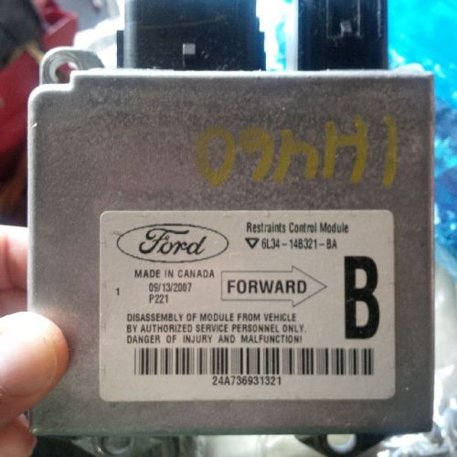 Ford srs restraint control module airbag module part # 6l34-14b321-ba