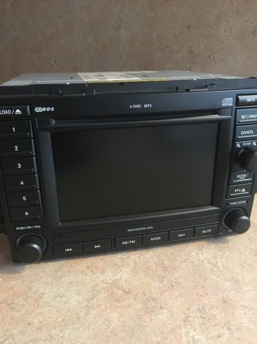 Chrysler dodge jeep navigation gps radio part no.p56038646al