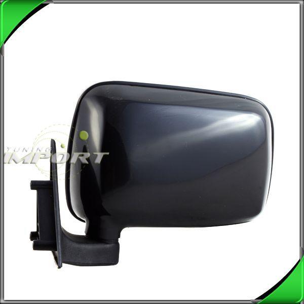 1986-1993 mazda b00 foldable blk driver left side mirror assembly