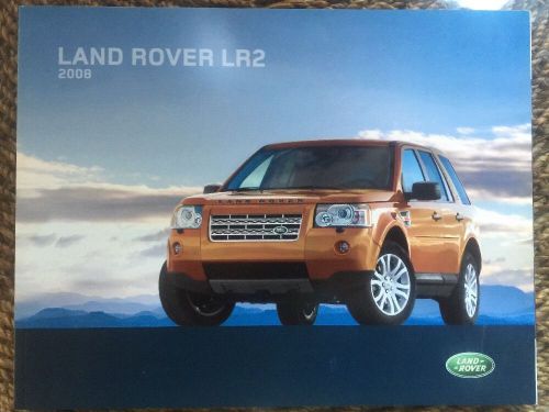 2008 land rover lr2 brochure