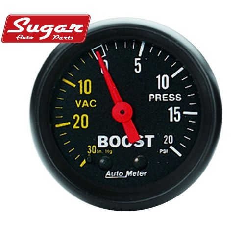 Autometer 2601 z-series mechanical boost/vacuum gauge