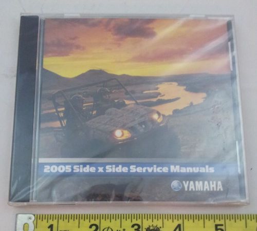 New 05 yamaha side x sxs service manual utv factory catalog shop repair oem atv