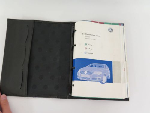 2006 volkswagen passat owners manual book