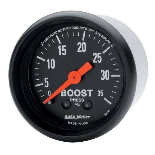 Autometer 2616 z-series mechanical boost gauge