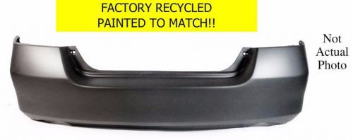 2006-2007 honda accord rear bumper cover painted to match oem recycled