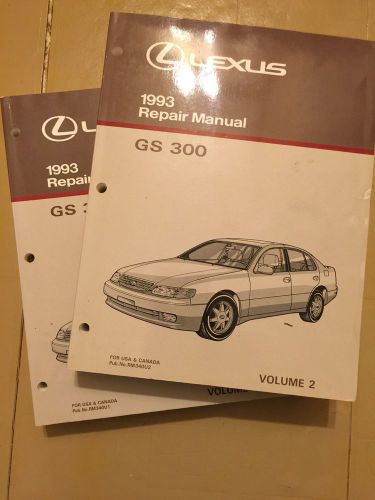 1993 lexus gs300 service manuals