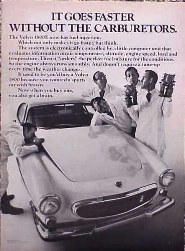 1970 volvo 1800 e original old ad buy 5+= free shipping cmy store more great ads