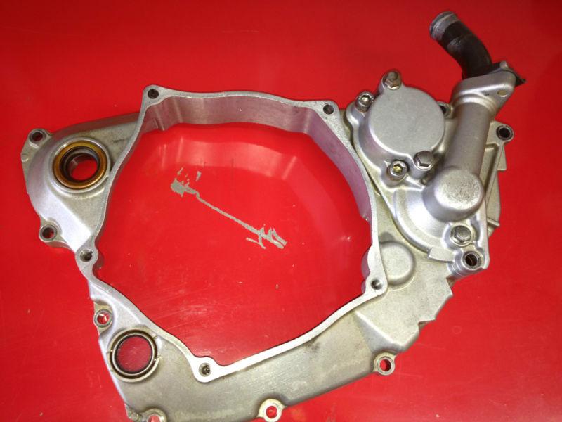 2009 kawasaki kx250f kx 250f right side cover water pump