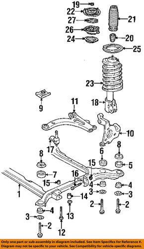 Gm oem 3542639 front suspension-upper insulator