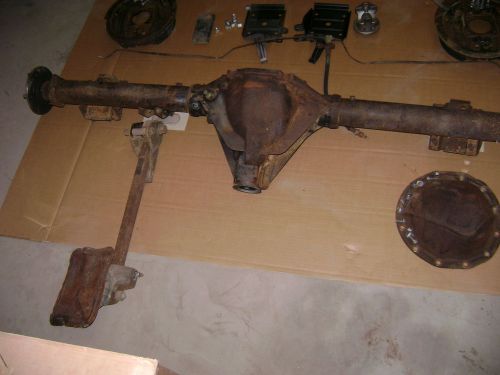 1967 camaro oem 12 bolt rear w/ traction bar  67 68 69 nova