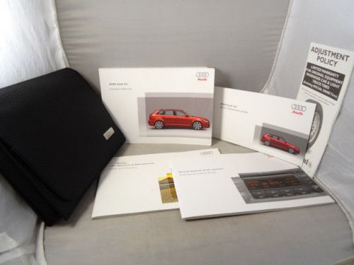 2009  audi  a3     owners  manual   !!!