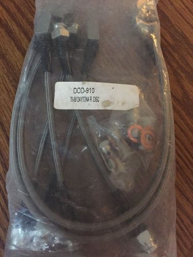 87–88 dodge daytona shelby s/s brake line kit