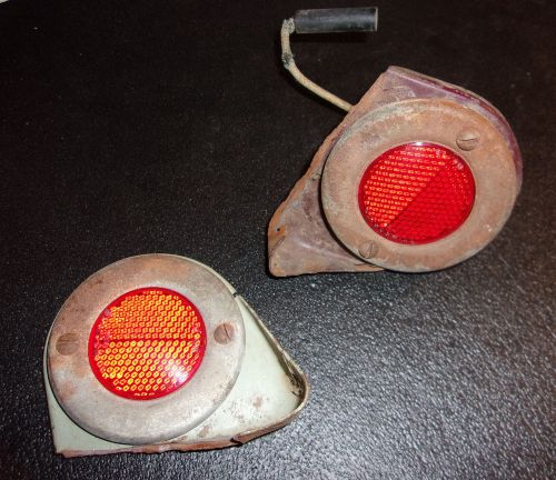 Stimsonite no. 10 marker lights truck set of 2      -  -  mis919