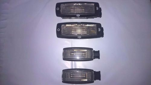 Mk4 vw gti gli 4 four black door cabin dome light lights set factory oem