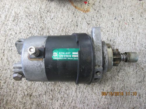 Suzuki outboard starter hitachi s114-437