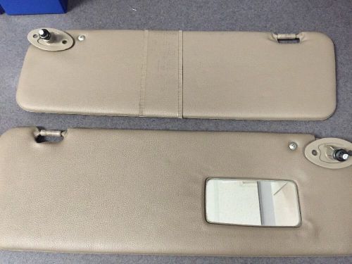 &#039;89-&#039;95 toyota 4runner pickup truck  sun visors beige driver passenger