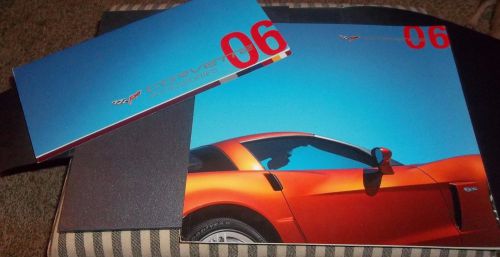 2006 chevrolet corvette dealers brochure with envelope