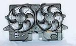 Tyc 620660 radiator and condenser fan assembly