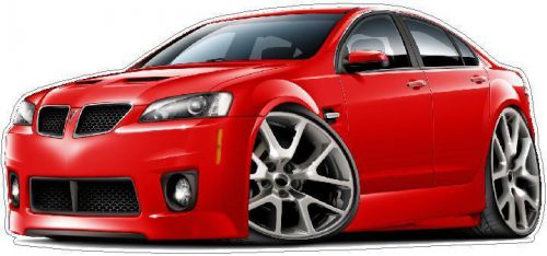 2008 pontiac gxp supercharger ls3 wall graphic decal poster sticker man cave art