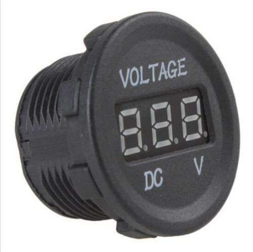 Volt panel digital red new meter dc12v display meter motorcycle car led voltage