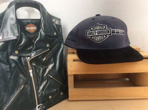 Ford f-150 harley davidson motorcycles limited edition numbered hat euc!!!