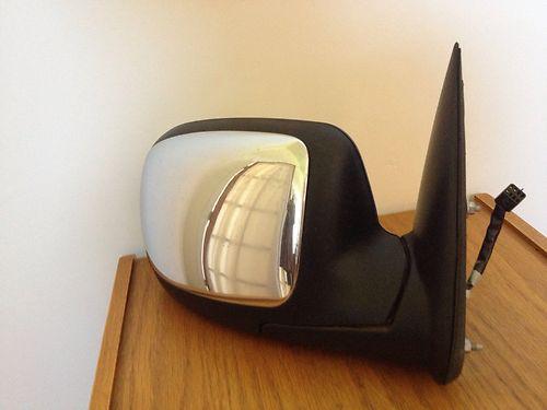 Oem chevy gmc 99-02 power  passenger side view right rh mirror chrome