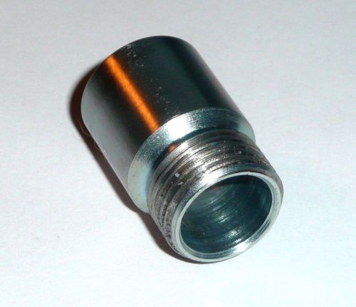 Short steel universal o2 sensor bung adapter spacer m18x1.5 x 20mm