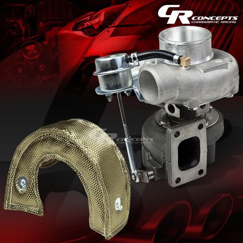 Gt2871 gt28 turbo/turbocharger int wastegate 240sx sr20 300hp+titanium blanket