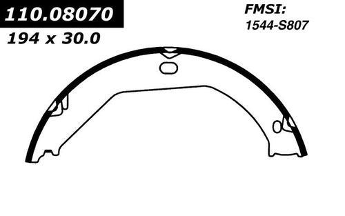 Centric 111.08070 parking brake shoe