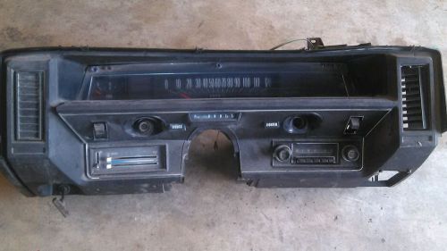 Chevy 1971-76  impala / caprice dash assembly speedo