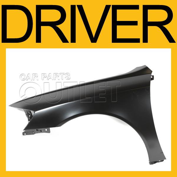 2000 2001-2004 toyota avalon front fender primed black steel panel 4dr sedan lh