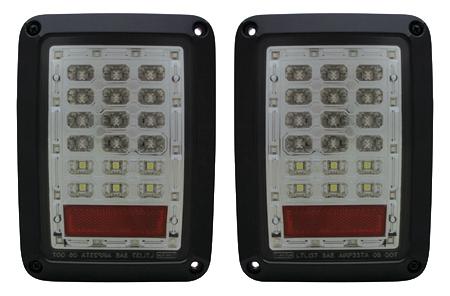 Wrangler ipcw led tail lights - ledt-420cs