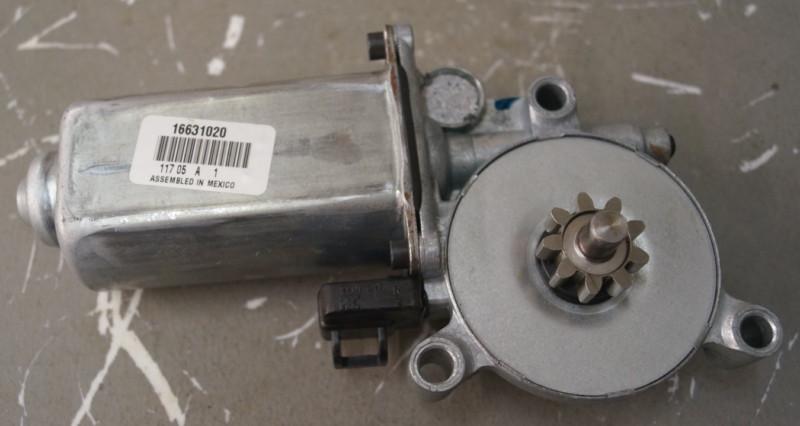 Nos genuine gm / acdelco 22143946 window motor lh-21938