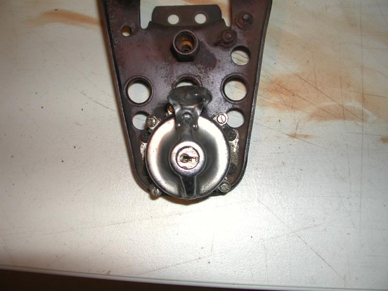 1962- 1967 harley davidson dash base plate and switch