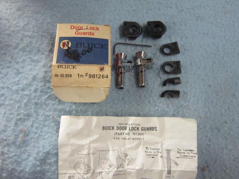 Nos 1966 1967 buick safety door lock accessory kit stage one skylark lesabre gs