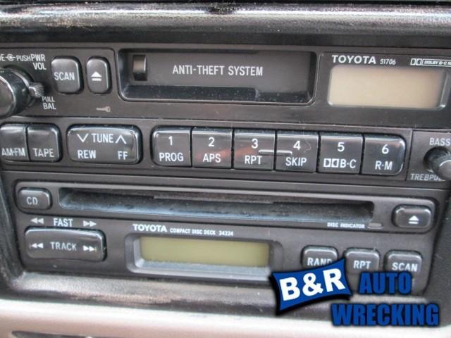 Radio / stereo for 95 96 97 98 99 toyota camry ~ recvr 2 din w/cass cd