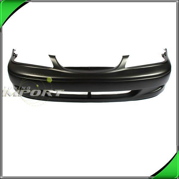 98-99 mazda 626 dx/es/lx unpainted primered black sedan front bumper cover new