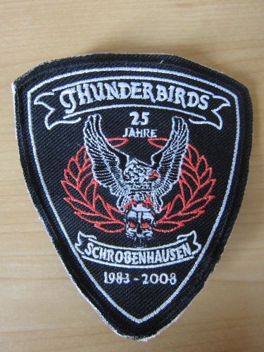 Mc patch thunderbirds mc schrobenhausen party 2008 rocker hat patch-