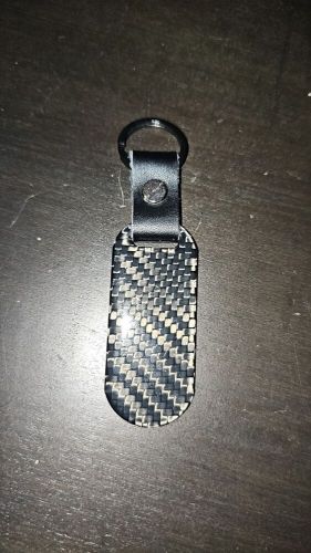 Maserati real carbon fiber keychain new