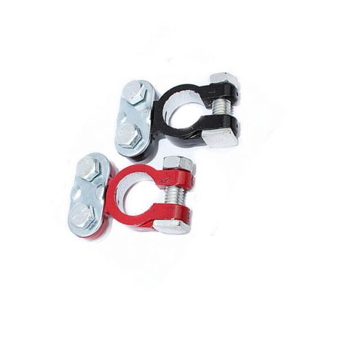 Us 16-18mm car battery terminal disconnect clamps positive negative switch link