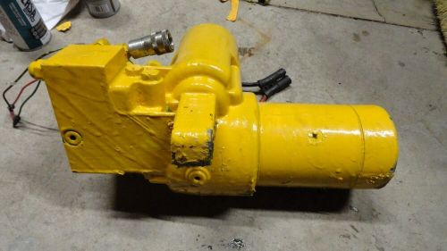 Meyer e-60  snow plow pump