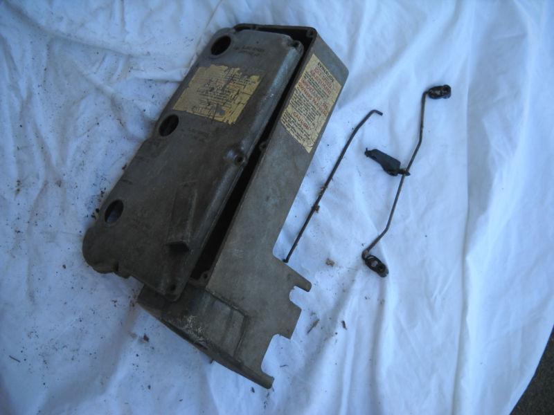 Johnson evinrude omc outboard motor three cylinder air box 1969 / 1972 