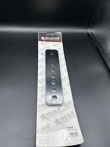 Allstar 60055 leaf spring shackles steel plate 1/4&#034; thick 9&#034; long 2 pack