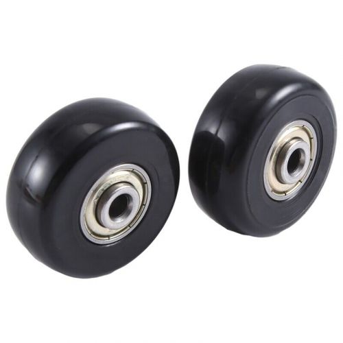 Set of 2 pu steering rollers, carbon steel bearing repair kits, 55 x 188835-