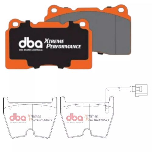 Audi rsq3 8u inc performance front ebc 2pc racing brake discs &amp; dba xtreme pads