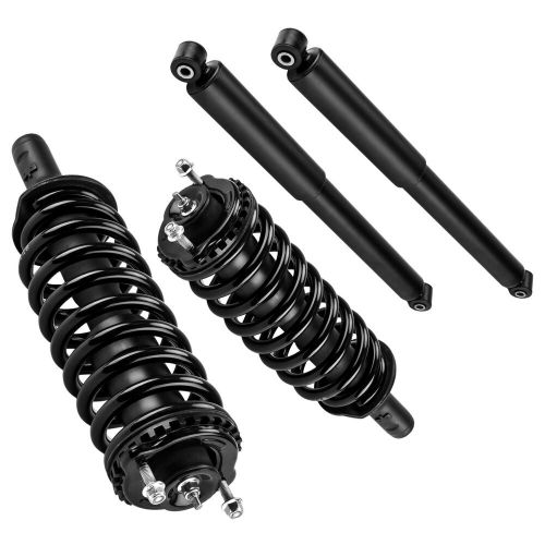 4pcs front rear shock absorber &amp; struts assembly for chevy trailblazer gmc envoy