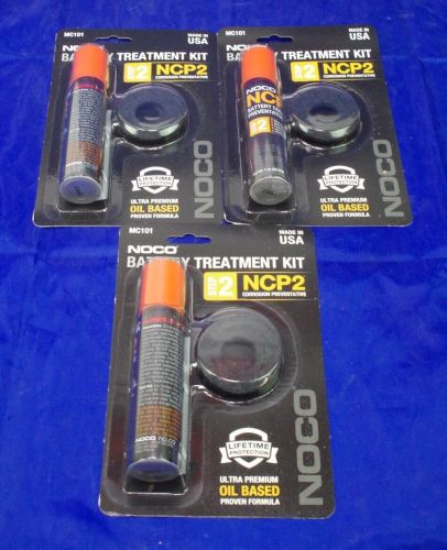 3x noco ncp2 mc101 battery terminal treatment kit - corrosion prevention spray