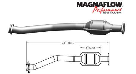 Magnaflow catalytic converter 23747 suzuki esteem