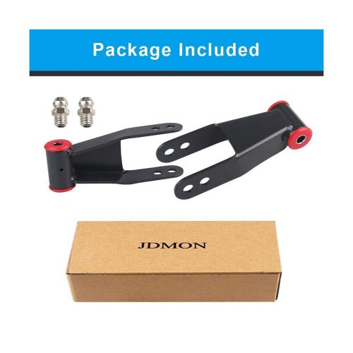 Jdmon compatible with 2 inch rear lowering shackle kit 410520 chevy cmc c1500...