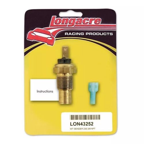 Longacre 43252 230º water temp 3/8&#034; npt sender only